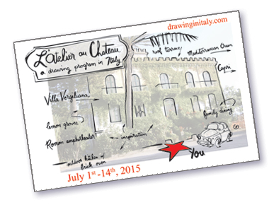 Drawing in Italy - student program